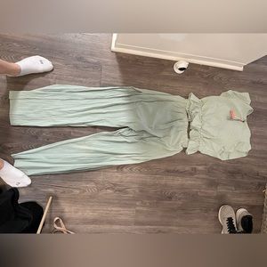 Two piece tropical beach set